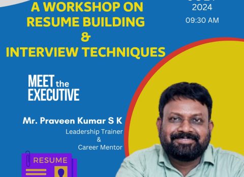WORKSHOP ON RESUME BUILDING AND INTERVIEW TECHNIQUES