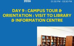 Campus Tour and Orientation Visit to Library and Information Center