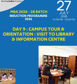 Campus Tour and Orientation Visit to Library and Information Center