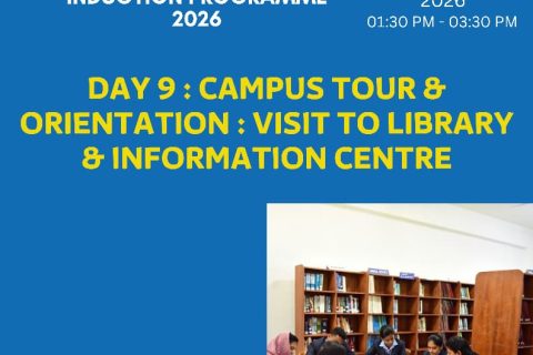 Campus Tour and Orientation Visit to Library and Information Center